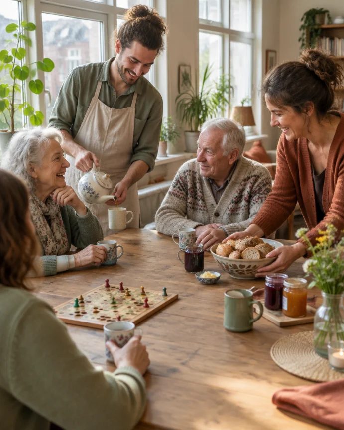 Foto van de groep of een deelnemer